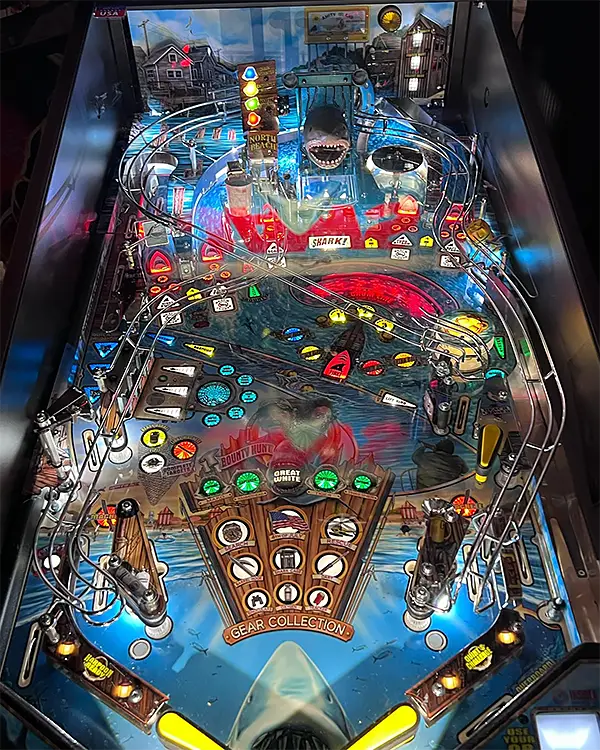 Play JAWS pinball at Carpool